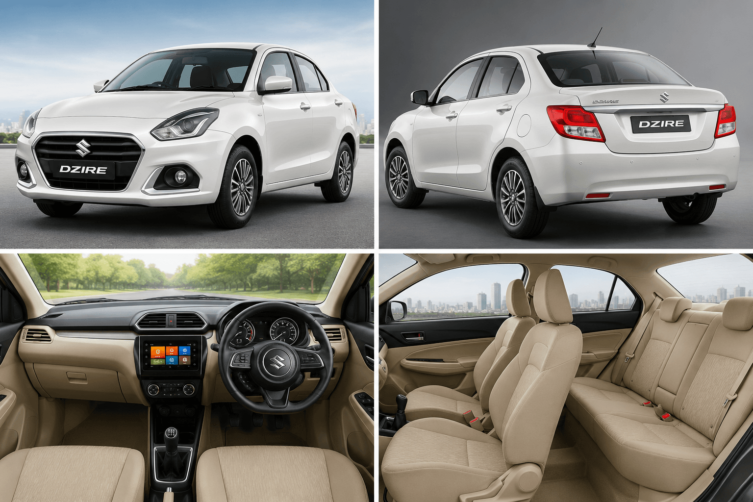 Maruti Suzuki Dzire for Lucknow to Vrindavan