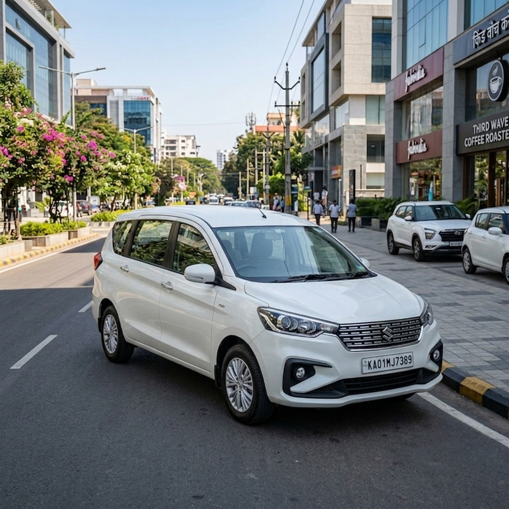 Ertiga on Rent in India by Chiku Cabs